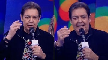 Faustão passa um sabão em sua equipe após erro crasso ao vivo: "Enganação" - Reprodução/TV Globo
