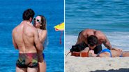 Em praia, filha de Renato Gaúcho namora muito e ganha até respiração boca a boca - AgNews