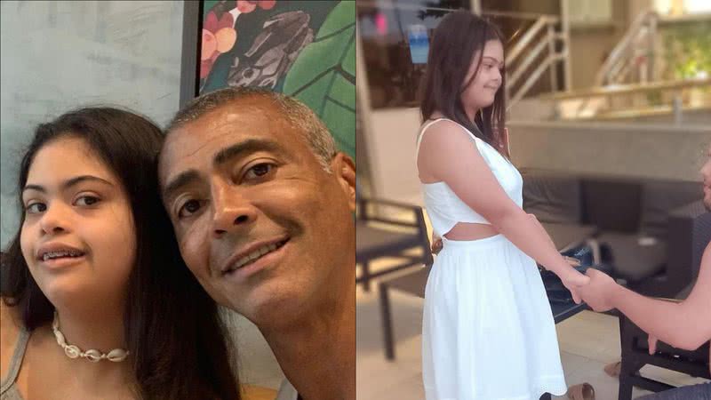 Aos 17 anos, filha de Romário assume namoro com lutador de muay thai: "Amor" - Reprodução/Instagram