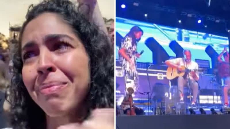 Gilberto Gil faz família chorar ao cantar com a neta em festival de SP: "Emoção" - Reprodução/Instagram
