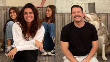 Família moderna: Giovanna Antonelli e Murilo Benício reúnem os filhos: "Foto linda" - Reprodução/TV Globo