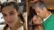 Filha de Flávia Alessandra comove com declaração para o padrasto: "Melhor parceiro" - Reprodução/TV Globo