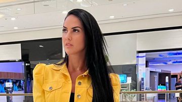 Graciele Lacerda vai ao shopping e causa ao sensualizar até na escada rolante: "Perfeita" - Reprodução/TV Globo