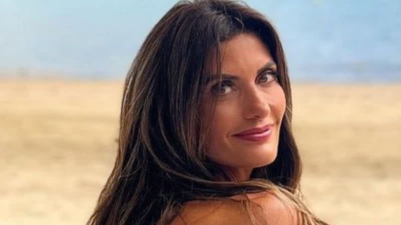 Aos 44 anos, Isabella Fiorentino publica clique raro na praia: "Maravilhosa" - Reprodução/Instagram