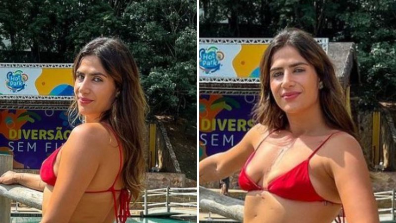 Filha do cantor Leonardo posa de biquíni após perder 30 kg: "Feliz demais" - Reprodução/TV Globo
