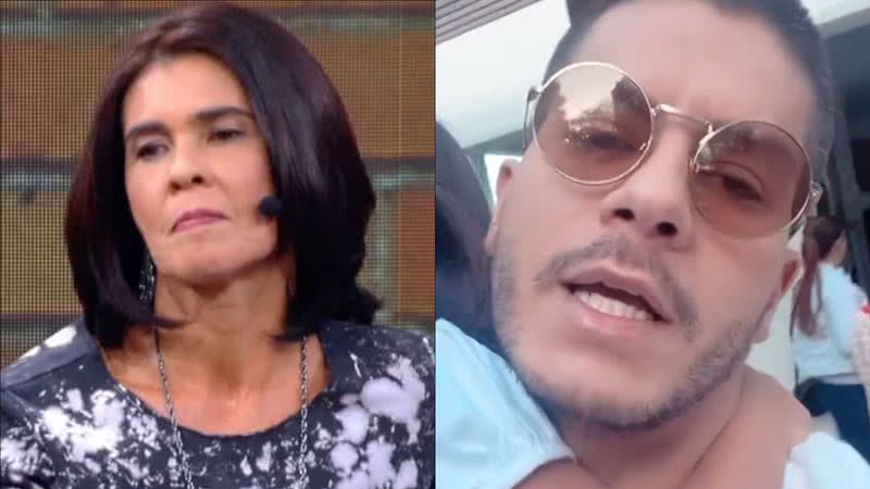 Mãe de Arthur Aguiar não 'passa pano' e detona traições do filho: "Fez errado" - Reprodução/TV Globo/Instagram