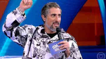 Marcos Mion surpreendeu ao revelar que já possuiu um grupo de pagode na adolescência - Reprodução/TV Globo