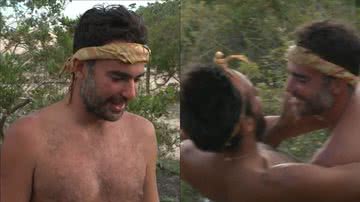 No Limite: Casado, Matheus dá beijão em Lucas em cena que não foi ar: "Tesão" - Reprodução/TV Globo