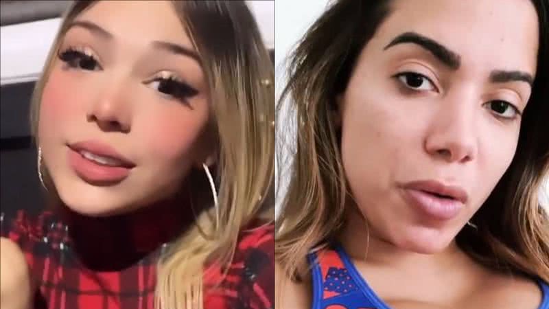 Melody faz grave acusação contra Anitta e provoca: "Não pode ser coincidência" - Reprodução/Instagram