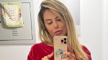 Esposa de Leonardo posa com look coladinho e barriga de fora: "Homem de sorte" - Reprodução/Instagram