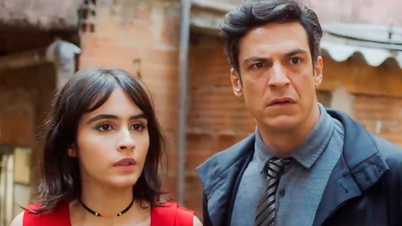 Flávia e Guilherme passarão por uma situação assustadora ao serem reféns de criminoso; confira o que vai rolar na novela das 7 - Reprodução/TV Globo