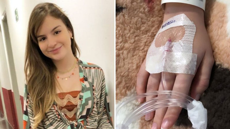 Sophia Valverde passa por cirurgia e desabafa nas redes sociais: "Ansiosa e tensa" - Reprodução/TV Globo