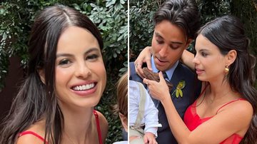 Filho de Sthefany Brito faz atriz passar perrengue em casamento: "Nada saiu como o esperado" - Reprodução/TV Globo