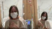 Tratando câncer, Susana Naspolini chora após transfusão de sangue - Instagram