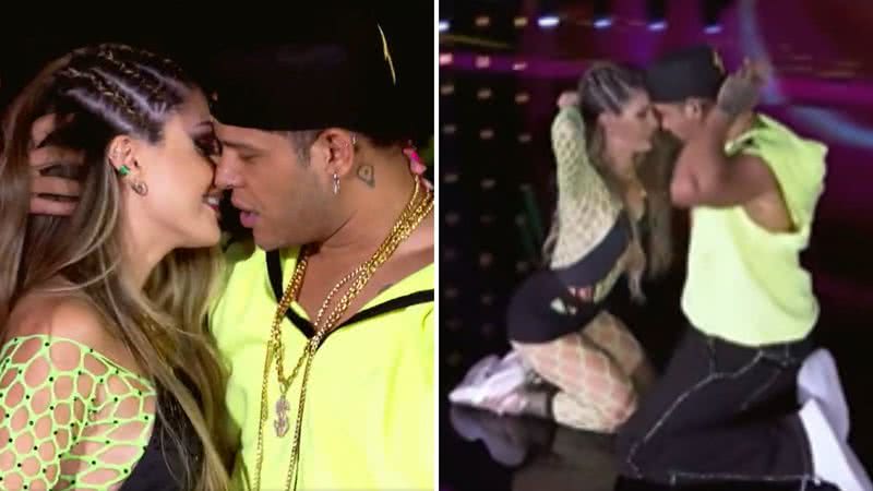 Gente? Tierry dá beijão em professora no 'Dança dos Famosos': "Não esperava" - Reprodução/TV Globo