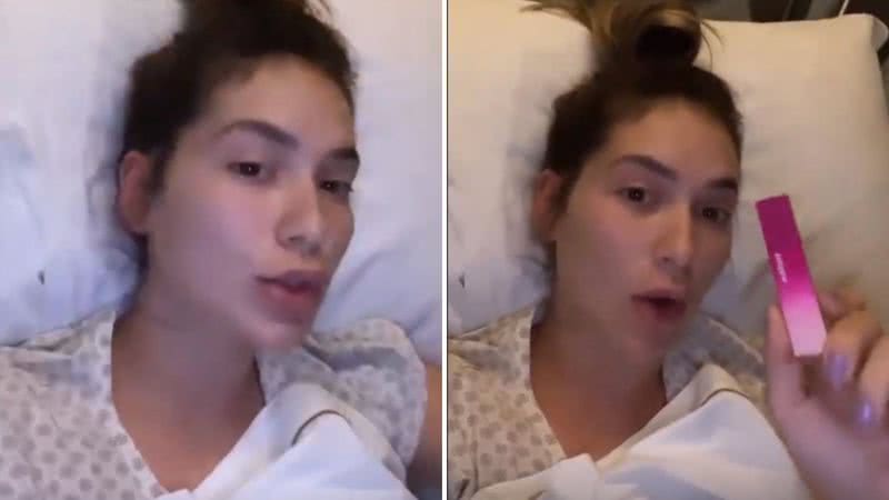 Gente? Internada, Virgínia Fonseca trabalha em cama de hospital: "Não posso deixar" - Reprodução/Instagram