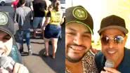 Zezé Di Camargo canta com fã em bar após reconhecer sua música: “Humilde” - Reprodução / Instagram / G1