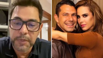 O que rolou? Zezé di Camargo liga para ex-marido de Wanessa e pede 'desculpas' - Reprodução/TV Globo