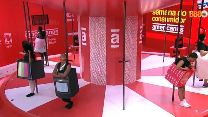 BBB22: Produção dá bronca nos brothers e estipula nova regra na Prova do Líder - Reprodução/TV Globo