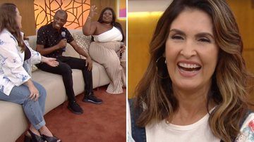 Ex-jogador Amaral tenta comentar o BBB22 e comete gafe no 'Encontro': "Atrasado" - Reprodução/TV Globo