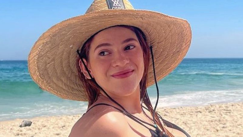 Ex-BBB Ana Clara ostenta barriga zerada de biquíni em dia de praia: "Negativada" - Reprodução/Instagram