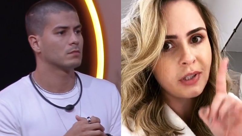 Ex-BBB Ana Paula Renault acusa Arthur Aguiar de 'gaslighting' - Reprodução/TV Globo e Reprodução/Instagram