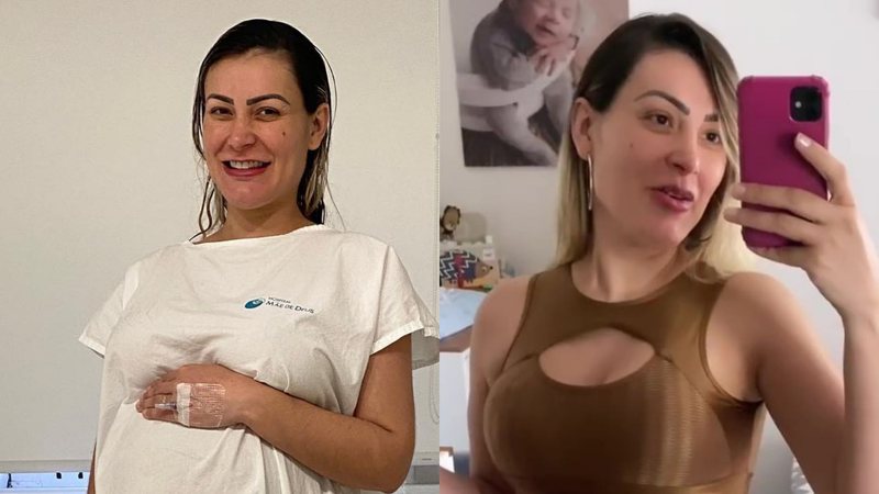 Andressa Urach exibe corpão em forma 37 dias após dar à luz: "Barriga voltando" - Reprodução/Instagram
