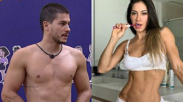 Arthur Aguiar assumiu estar sentindo saudades de Maíra Cardi no BBB22 - Reprodução/TV Globo