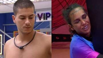 BBB22: Arthur Aguiar subestima Linn da Quebrada: "Difícil ganhar dos meninos" - Reprodução/TV Globo