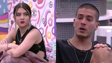 BBB22: Arthur Aguiar se nega a ir para mesmo quarto que Jade Picon: “Esquece” - Reprodução/Globo