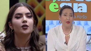BBB22: Sonia Abrão se revolta com discurso de defesa de Jade Picon: “Apelação” - Reprodução/Globo/RedeTV!