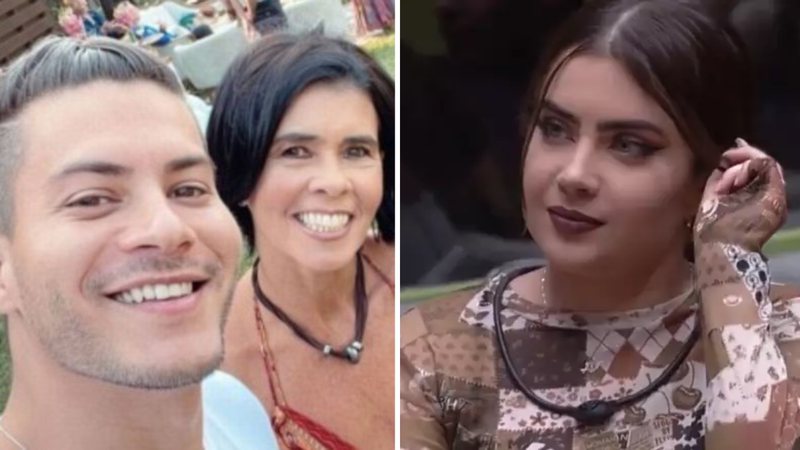 Mãe de Arthur alfineta rivalidade entre Jade e o ator - Reprodução/Globo/Instagram