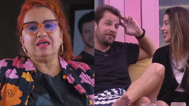 BBB22: Mãe de Gustavo comenta relação do brother com Laís: “Está atuando” - Reprodução/Globo/Instagram