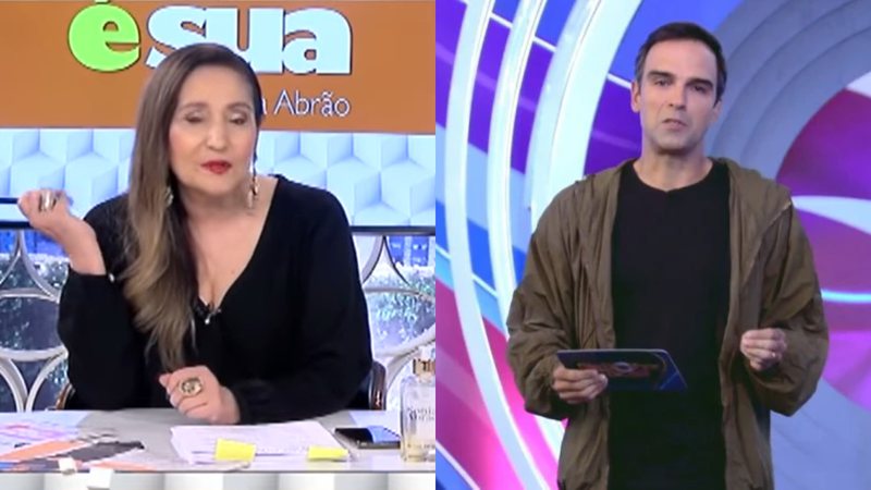 BBB22: Sonia Abrão alfineta apresentação de Tadeu Schmidt - Reprodução/Globo/RedeTV!