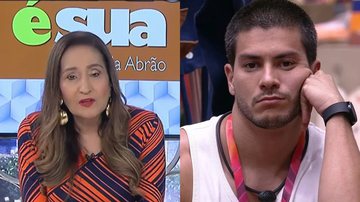 BBB22: Sonia Abrão sai em defesa de Arthur Aguiar e detona sister - Reprodução/Globo/RedeTV!
