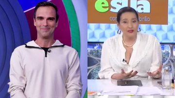 BBB22: Sonia Abrão detona discurso de eliminação de Tadeu Schmidt - Reprodução/Globo/RedeTV!