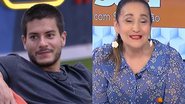 BBB22: Sonia Abrão diz que brother tem inveja de Arthur Aguiar: “Não aguenta” - Reprodução/Globo/RedeTV!