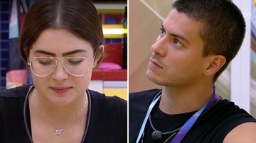 BBB22: Jade Picon se assusta com paredão dos sonhos com Arthur Aguiar: "Dá medo" - Reprodução/TV Globo