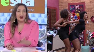Sonia Abrão pede a expulsão de Natália do BBB22: "Festival de baixarias" - Reprodução/TV Globo/ RedeTV!