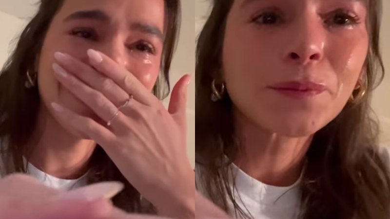 Bruna Marquezine cai no choro ao descobrir que ganhou papel em filme da DC - Reprodução/Instagram