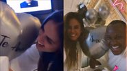 Carol Peixinho faz surpresa romântica em aniversário de Thiaguinho: "Meu amor" - Reprodução/Instagram