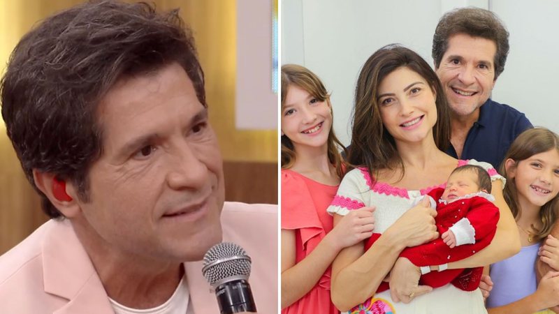 Daniel esclarece que filha temporã não foi planejada: "Acabou acontecendo" - Reprodução/TV Globo