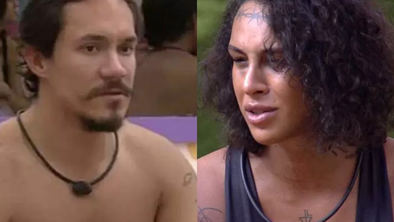 Eliezer "se convida" para Almoço do Líder e Lina dá invertida - Reprodução/TV Globo