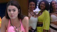 Eslovênia explicou os motivos pelo qual resolveu se aproximar de Lina, Natália e Jessi - Reprodução/TV Globo
