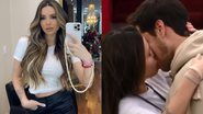 Ex-namorada de Felipe Neto troca beijo quente com piloto gato - Reprodução/TVI/Instagram