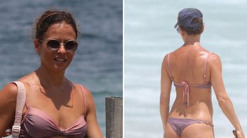 Aos 42 anos, Fernanda de Freitas exibe corpo espetacular em praia no Rio - AgNews