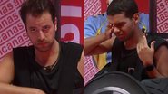 Gustavo joga sujo e manipula Vyni para desistir de prova - Reprodução/TV Globo