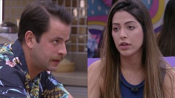 BBB22: Gustavo perde a linha após 'traição' de Laís: "Não consigo olhar para ela" - Reprodução/TV Globo