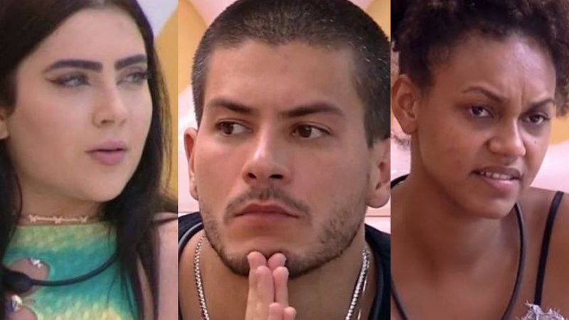 Paredão entre Arthur Aguiar, Jade Picon e Jessi tem parciais chocantes - Reprodução/TV Globo