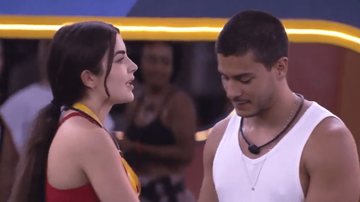 BBB22: Líder obriga Jade e Arthur a conviver e sister reage: "Arthura ou surta" - Reprodução/TV Globo